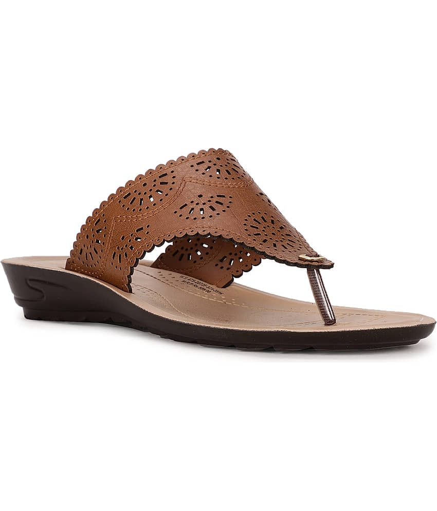 Bata Tan Women's Flats