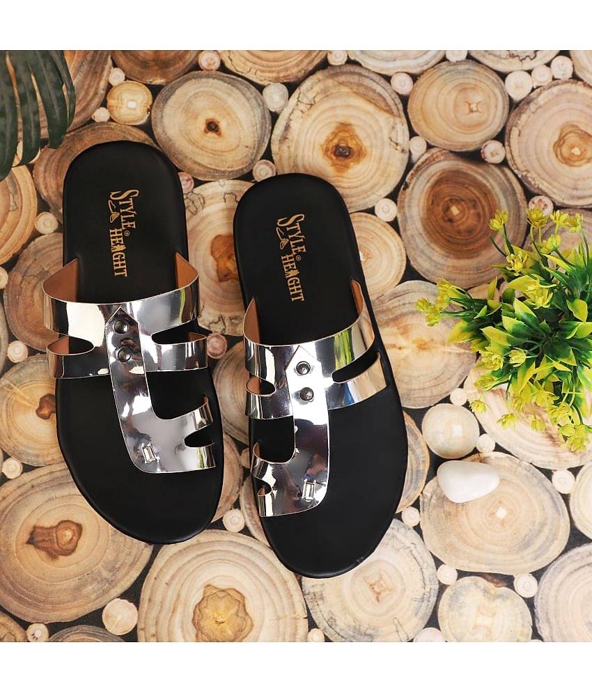 Style Height Black Men's Slide Flip Flop