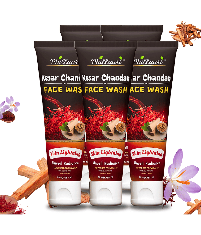Phillauri - Refreshing Face Wash For All Skin Type ( Pack of 5 )