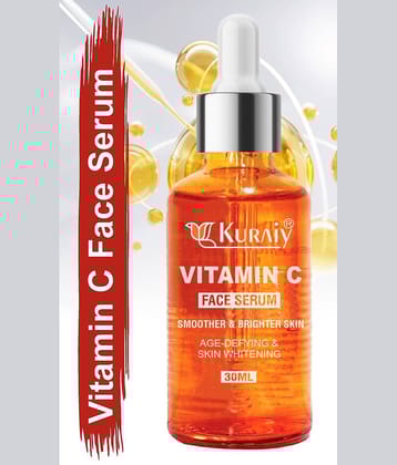 KURAIY Vitamin C Orange Face Serum For Radiant Glow For All Skin Type 30ml ( Pack of1 )