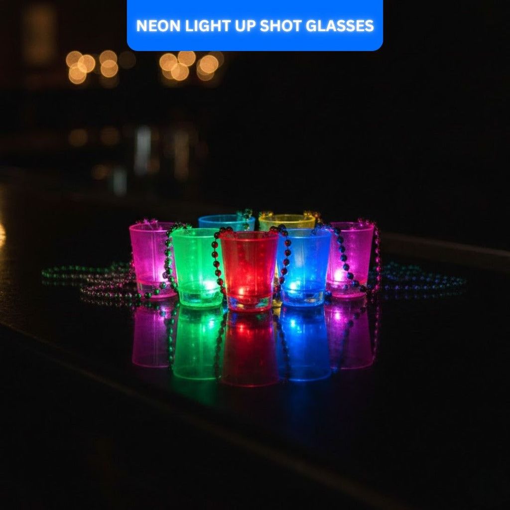 12" Neon Light Up Shot Glasses - 1PC - Party and Festive Needs | Buy online on ZillyBuy