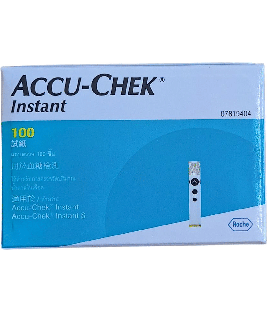 Accu-Chek Instant Test Strips 100 Count (Multicolor)