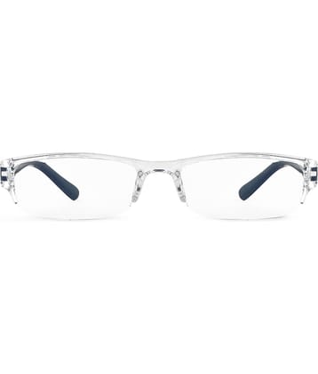 Hexxa Rectangle Half Rim Reading Glasses