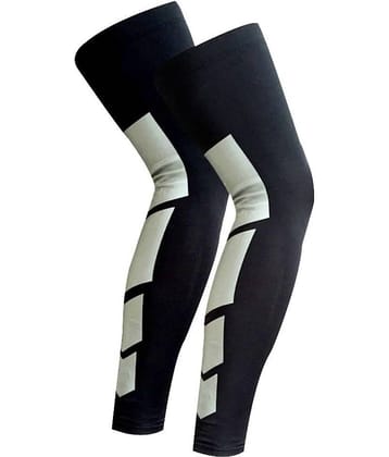 Just rider Sports Leg Sleeves -Compression Full Thigh Calf Leg Sleeve for Baskball,Football,Tennis Running-Support Sore Muscles & Joints for Men and Women