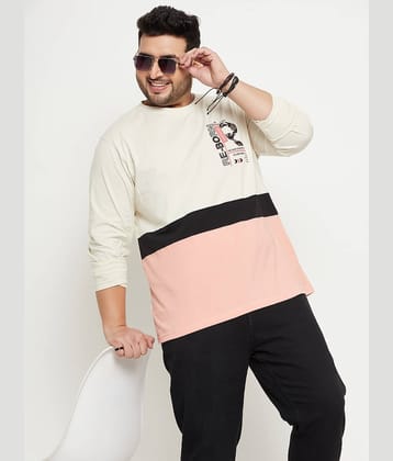 Club York Pack of 1 Cotton Blend Regular Fit Men's T-Shirt ( Off White )