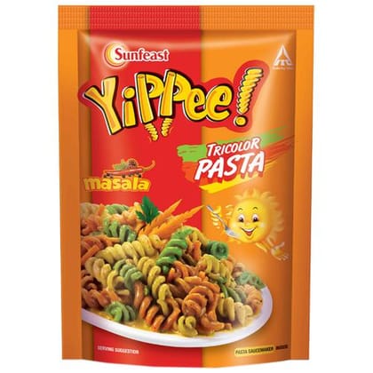 Sunfeast Yippee Tricolor Instant Pasta, Masala, 65G