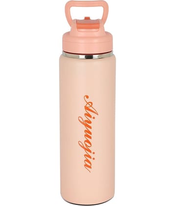 HomePro Hot Cold Thermosteel Pink Steel Flask ( 800 ml )