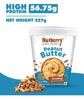 Nutberry 227 gm Creamy Nut Butter ( Pack of 1 )