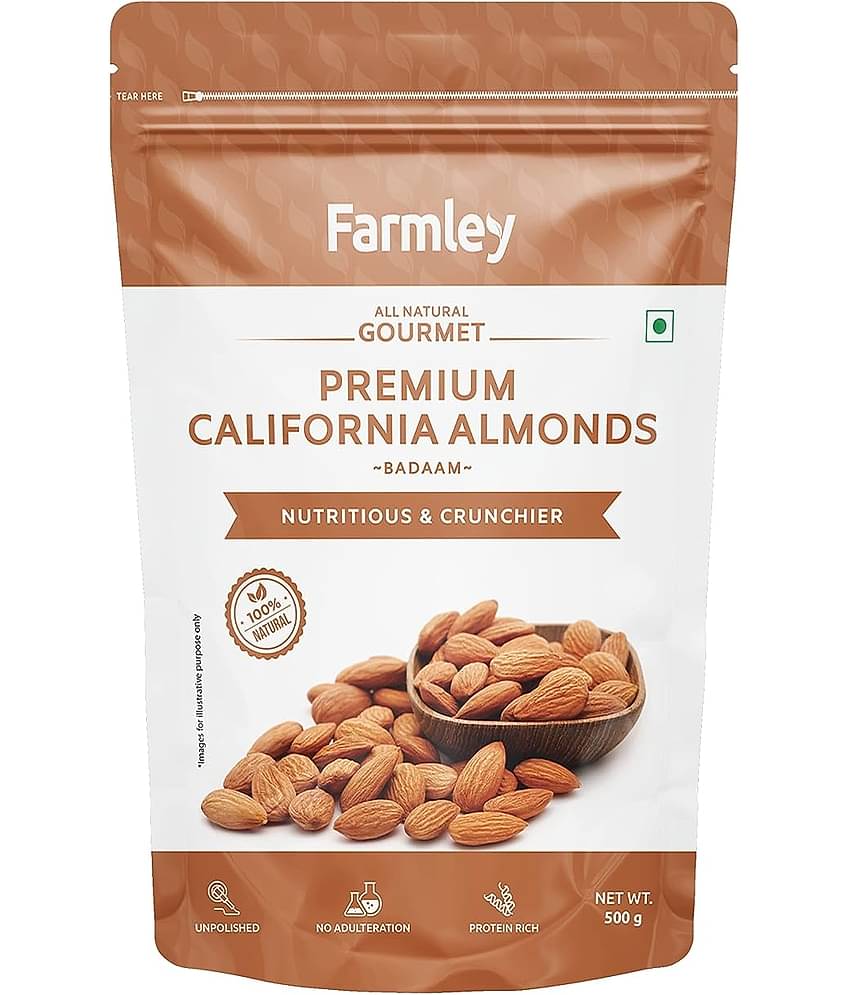 Farmley Premium California Almonds 500 g