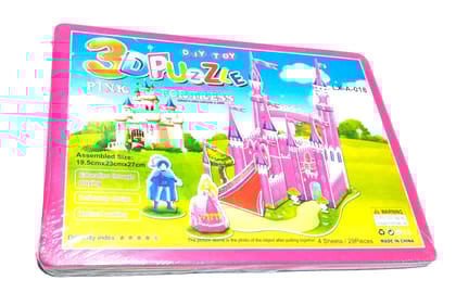 Nawani Card Assembly 3D Puzzle 4 Seats, Design As per Availability,