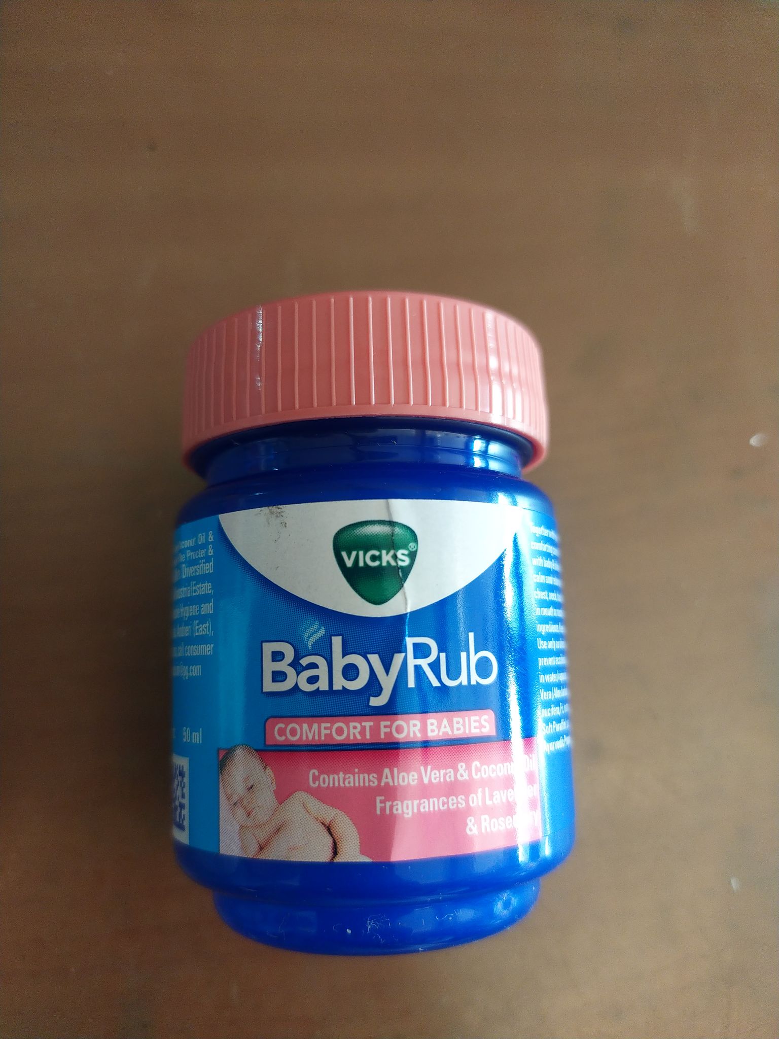 Vicks Babyrub Comfort for babies 