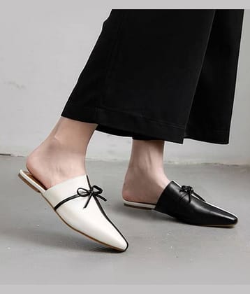 Shoetopia - White Women's Flats