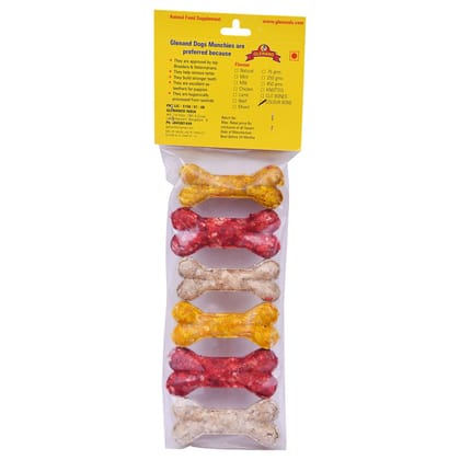 Glenand Munchies Bone Coloured 6 IN 1 200g