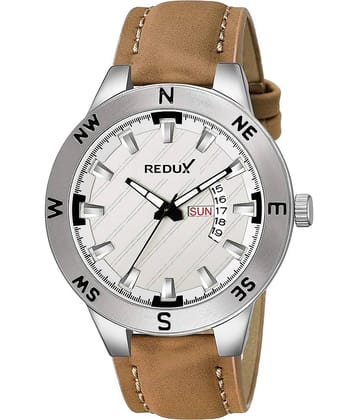 Redux - Tan Leather Analog Men's Watch