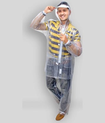 Goodluck White Rain Coat