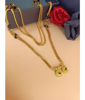 JIPPA Golden Mangalsutra ( Pack of 1 )