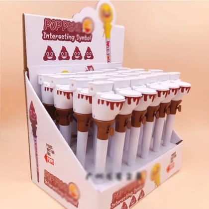 Toilet Design Topper Pen for Kids