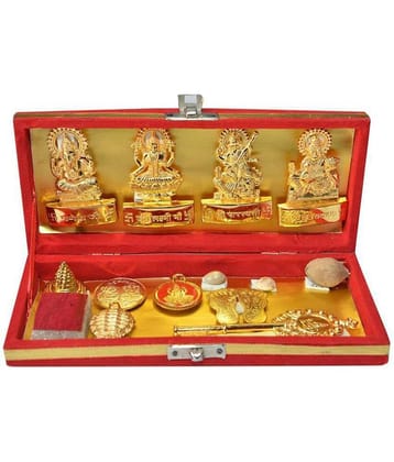 Dhan Lakshmi Kuber Bhandari Sampoorna Kripa Maha Yantra (12 Items) for Wealth and Prosperity