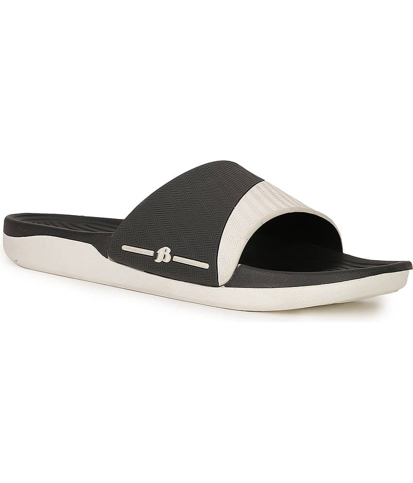 Bata Black Men's Slide Flip Flop
