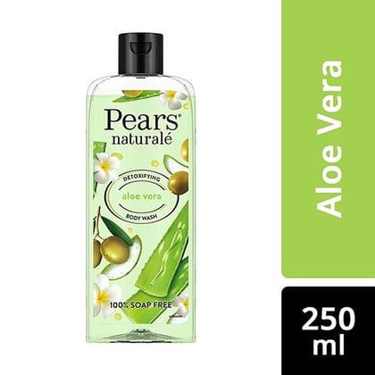 Pears Natural Detoxifying Aloe Vera Body Wash, 250 ml