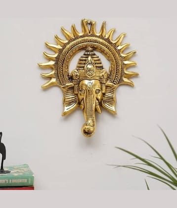 Basukiya Polyresin Lord Ganesha Idol ( 15 cm )