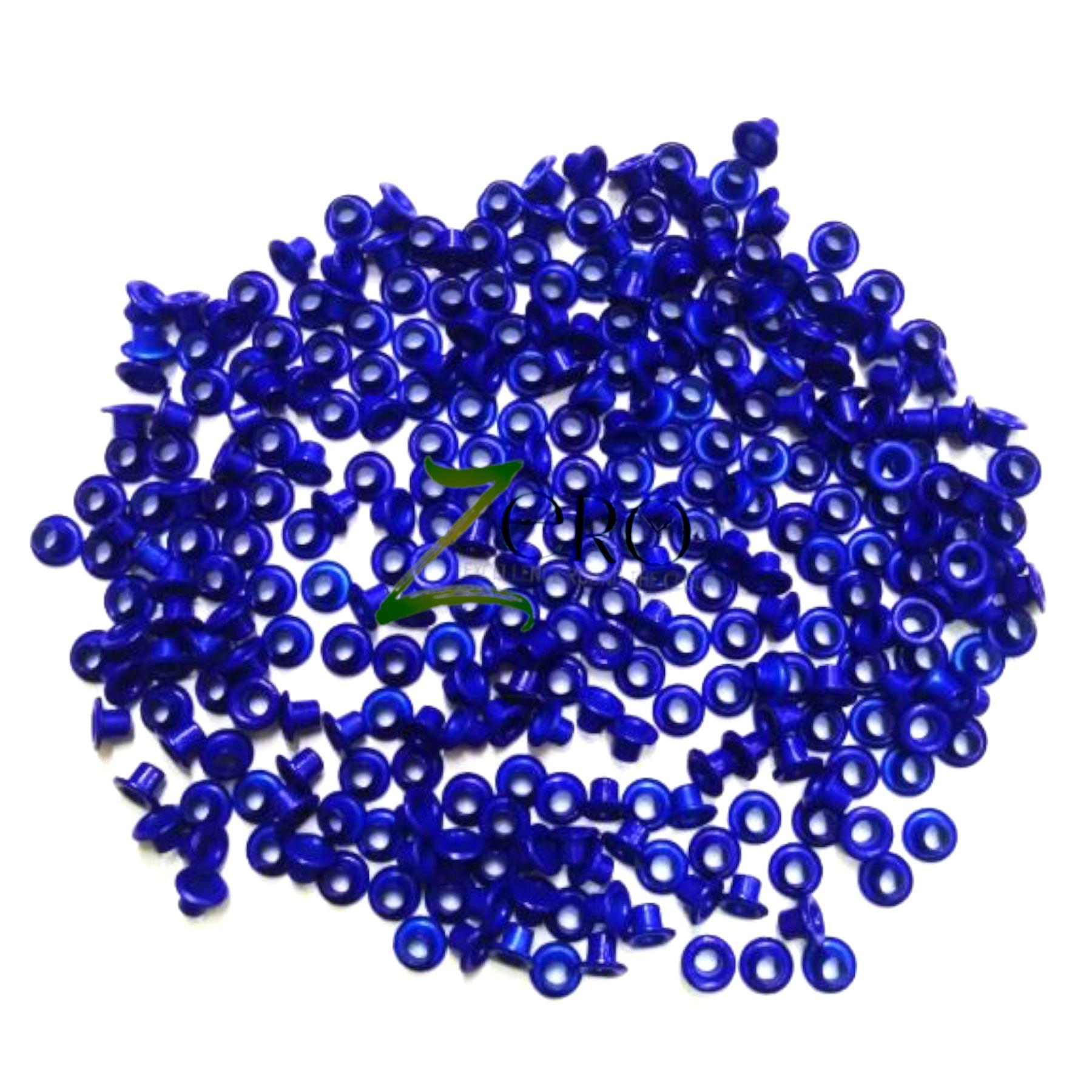 Brand Zero Ultramarine Colour Eyelits Standard Size - Pack of 100 pcs