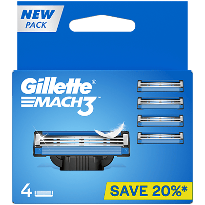 Gillette EMACH3 Razor Replacement Cartridges