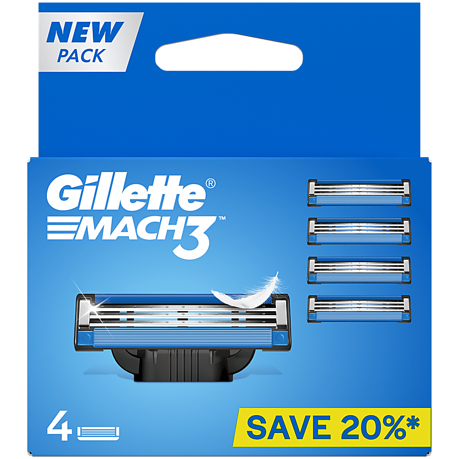 Gillette EMACH3 Razor Replacement Cartridges