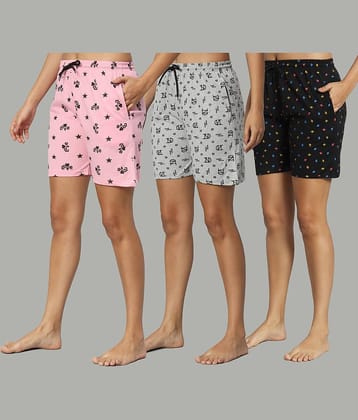 HEMLOCK Cotton Blend Bermuda - Multicolor 8