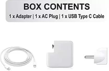 Laptop Adapter 30W 5V/20V/1.5A USB-C For Apple Macbook Air Series - Compatible