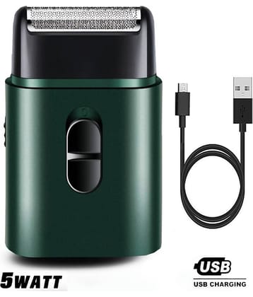 geemy Elegant Design Foil Shaver ( Green )