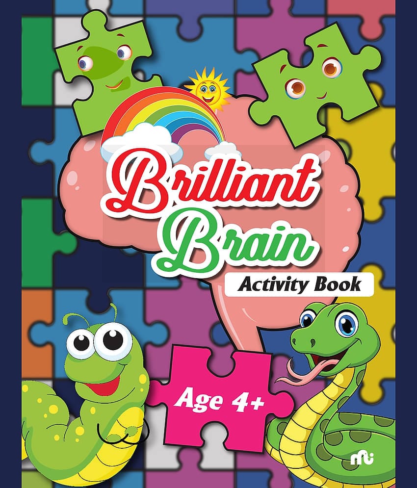 Brilliant Brain Activities Book (Age 4+)
