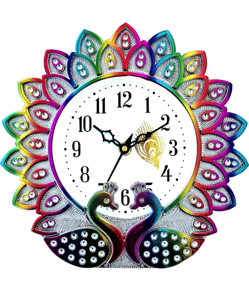 GrabBasket Assymetric Analog Wall Clock