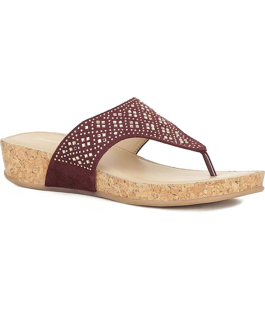 Bata Brown Women's Flats