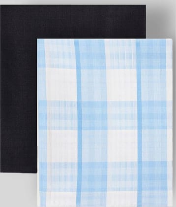 Maharaja - Multi Cotton Blend Men's Unstitched Shirts & Trousers ( Pack of 1 )