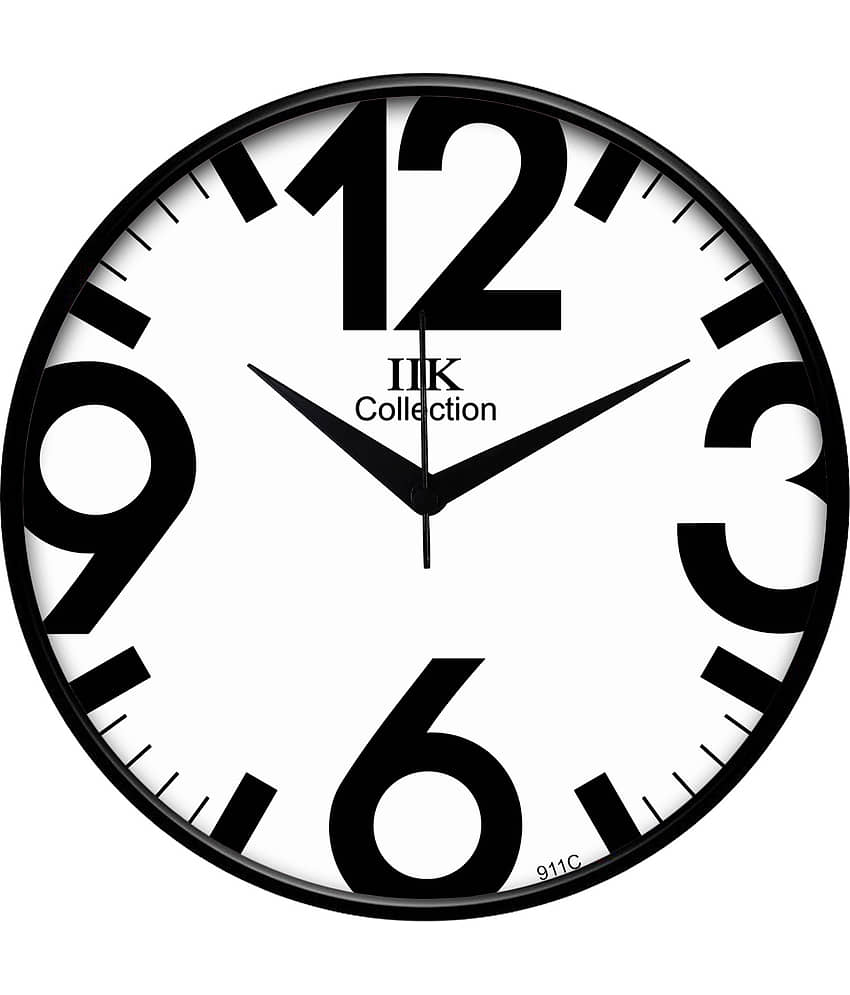 IIK COLLECTION - Circular Analog Wall Clock