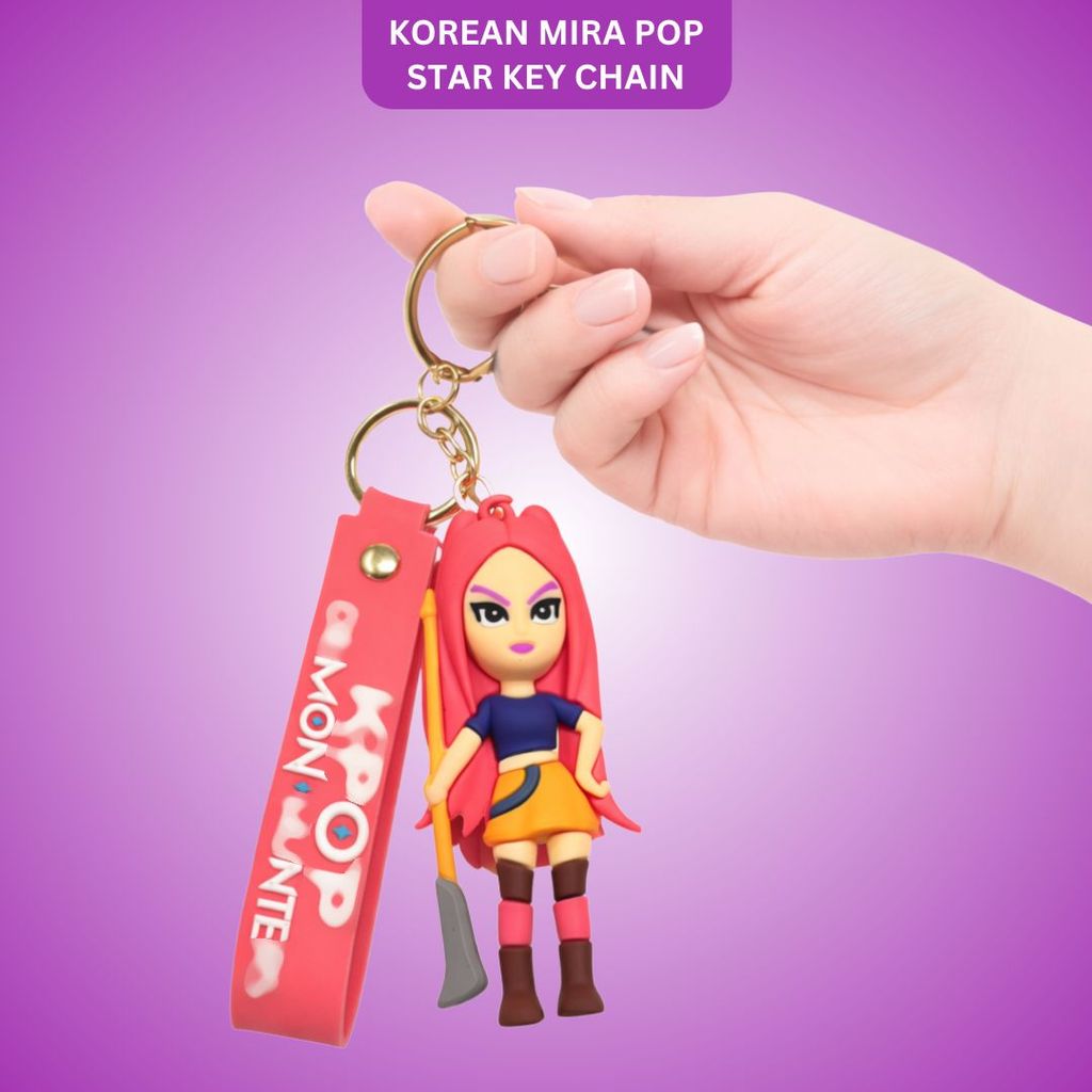 Kpop Cartoon Characters Mira Key Chain - 1PC - Party and Festive Needs | Buy online on ZillyBuy