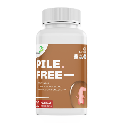 Pile-Free Rectum Restore Ayurvedic Supplements With Cream (Combo)