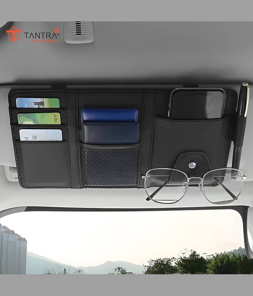 Tantra Multi Pocket Organizer for Front Seat Side Black