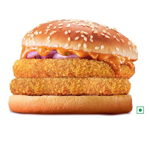 Crispy Veg Double Patty Burger