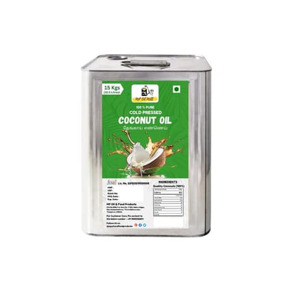 Cold Pressed Coconut Oil - 15 Kg