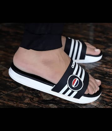 Aadi Black Men's Slide Flip Flop