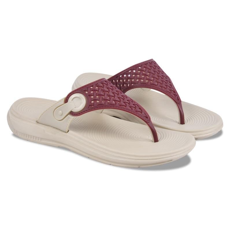 SLIPOVER Flip Flop Slippers for Women (Qubic) Stylish|Comfortable|Soft|Lightweight|Anti-Skid|Lab tested|Casual|EVA Slippers|Chappal|Sandals, Suitable for: Womens|Girls