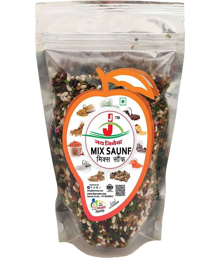 Jai Jinendra Mix Saunf Candy Drops 200 gm