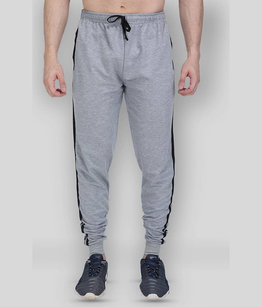 Neo Garments - Light Grey Cotton Blend Men's Trackpants ( Pack of 1 )
