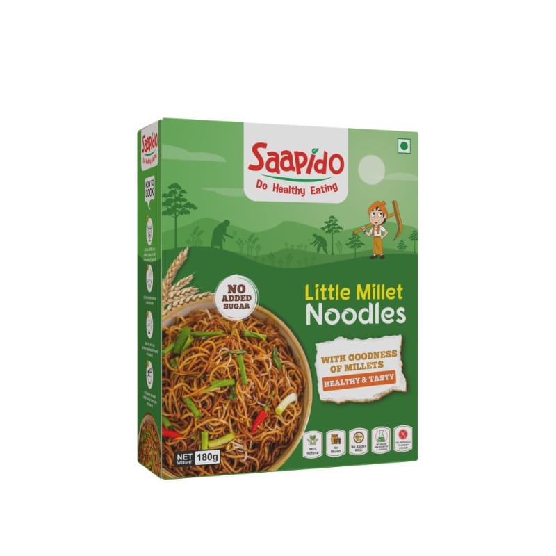 Saapido Little Millet  Noodles 180 Gms