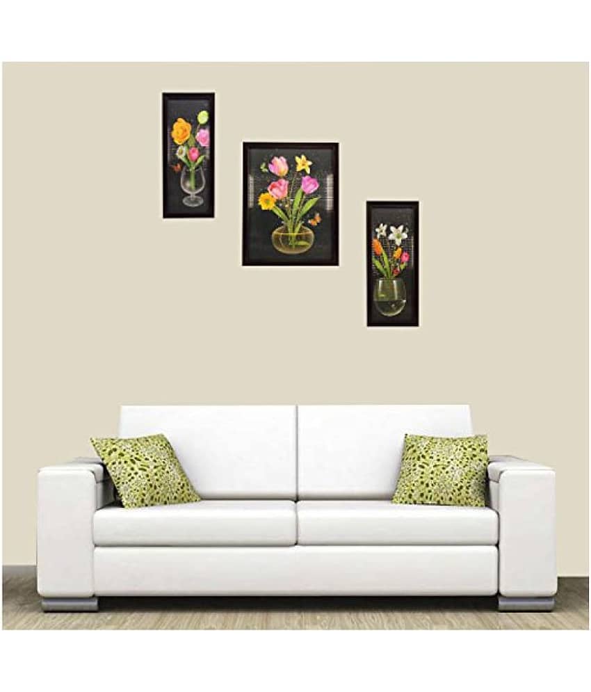 Indianara - Floral Painting With Frame