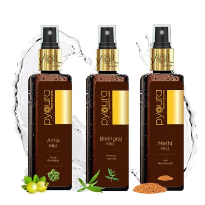 Anti-Dandruff Sprays Combo <h4> Pure extracts of amla, Methi & bhringraj <h4> <h6> Pack of 3 each 100 ml<h6>
