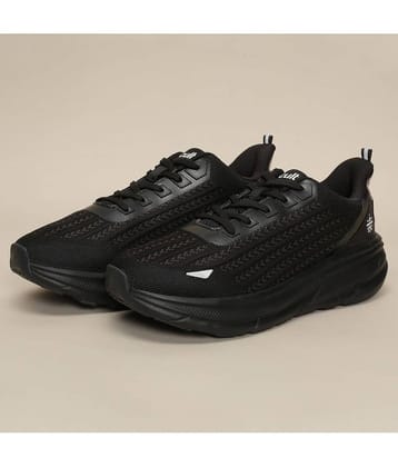Cult Raze Black Men's Sports Running Shoes