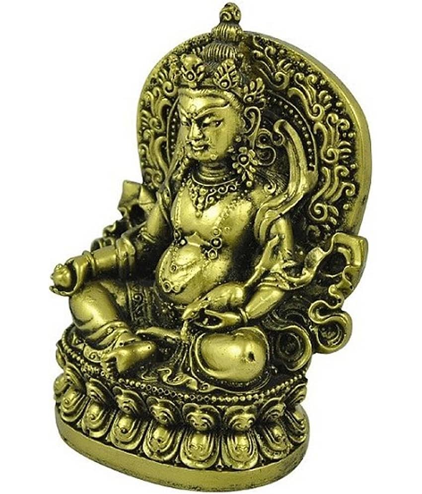 Anjalika Yellow Fengshui Kuber Statue